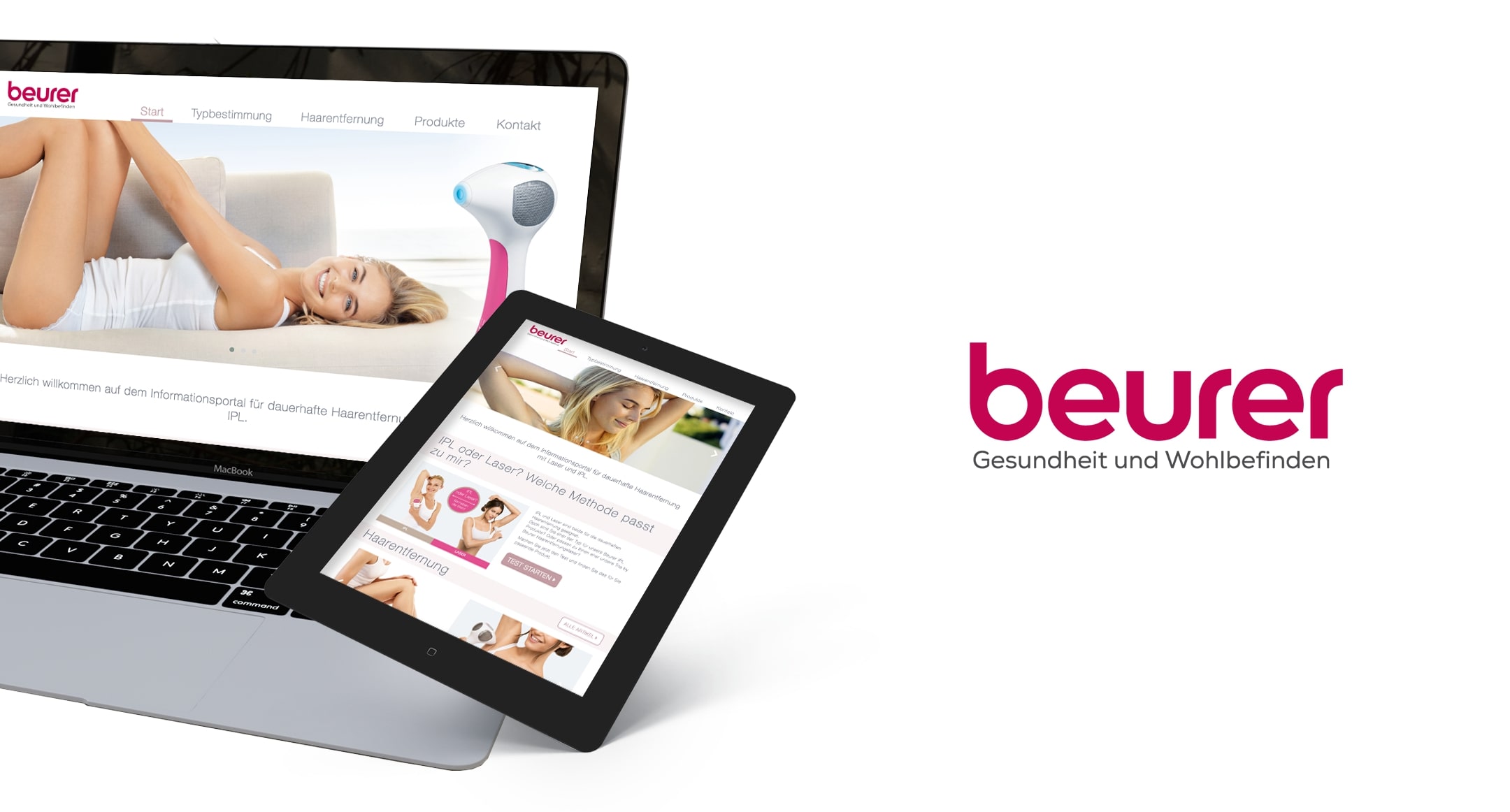 Beurer Haarentfernung Landingpage
